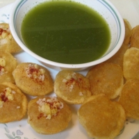 Pakistani Pani Puri Appetizer