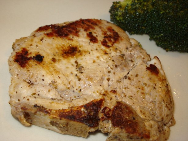 Canadian Greek Style Pork Chops Dinner