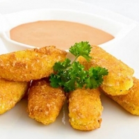Indian Cheese Fritters Appetizer