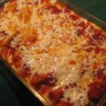Australian Manicotti with Spinach and Mushrooms Appetizer