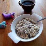 Australian Grammes Porridge with Linseed Seed Raisins and Coconut Chips Other