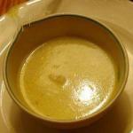 American Cream Soup of Potatoes and Alcauciles Appetizer