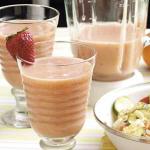 British Strawberry Orange Smoothies Appetizer