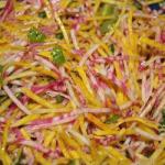 Canadian Beet Salad Grated Multicolored Appetizer