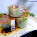 Canadian Bluefin Tuna in the Habit of Spring Appetizer
