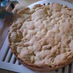 American Apple Pie with Cinnamon 1 Dessert