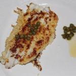 American Fried Sole with Capers Appetizer