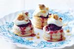 Australian Cranberry And Goats Cheese Vol Au Vents Recipe Drink