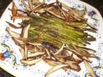 American Roasted Asparagus  Shiitake Mushrooms Appetizer