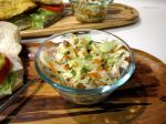 American Coleslaw With Apple and Honey Dressing Appetizer