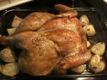 American Rosemary Roast Chicken With Smothered Potatoes Dinner