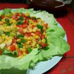Australian Corn Toss Salad Appetizer