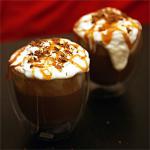 British Salted Caramel Hot Chocolate Floats Dessert
