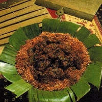 Singaporean Coconut Beef Appetizer