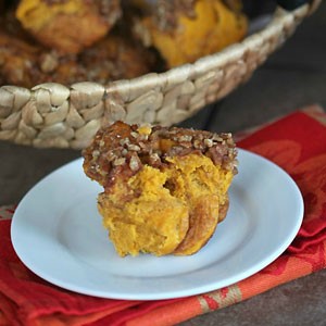 Australian Pumpkin Sticky Buns Dessert