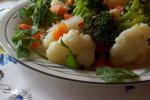 American Marinated Romanesco and Cauliflower Salad Appetizer
