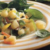 American Potato Salad with Bell Peppers Appetizer
