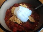 Australian Kristins Chili Dinner