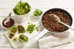 Australian Char Sui Pork Lettuce Cups Recipe Dinner