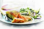 Australian Wasabicoated Salmon With Cucumber Salad Recipe Dinner