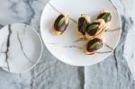 Australian Mini Double Chocolate and Mint Eclairs Appetizer