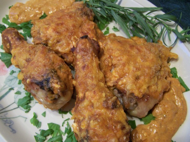 French Drunken French Country Chicken Au Gratin Appetizer