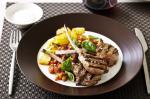 Italian Lamb Cutlets With Caponata and Rosemary Potatoes Recipe Dinner