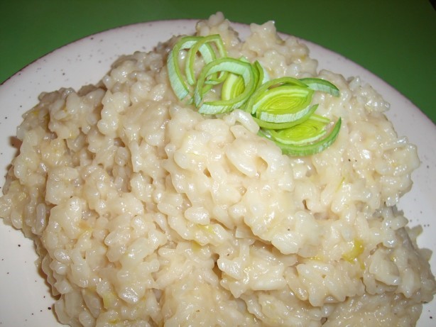 Italian Leek Risotto Dinner