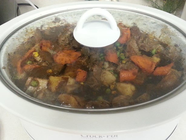 Italian Easy Crock Pot Beef Stew 1 Dinner