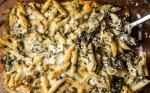 British Baked Penne Pasta with Spinach and Feta Recipe Dinner
