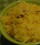 Indian Yellow Rice With Sesame Seeds Dinner