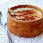 British Rizogalo greek Milk Rice Dessert