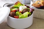 American Meatballs In Lettuce Cups Recipe Appetizer