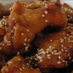 Asian Sticky Spicy Chicken Wings Alcohol
