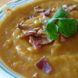 American Pumpkin Soup with Orange Juice Soup