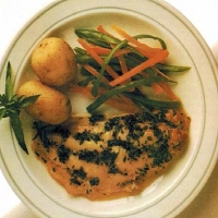 Australian Poached Snapper Fillets with Herbed Butter Appetizer