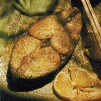 Japanese Salmon Sauteed with Lemon Appetizer