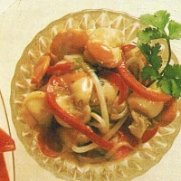Chinese Scallops in Garlic Oyster Sauce Appetizer