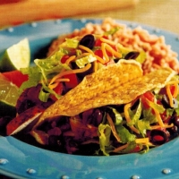 Spanish Chicken and Spicy Black Bean Tacos Appetizer