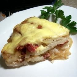 French French Tartiflette Recipe Appetizer