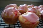 American Mini Maraschino Cherry Muffins Dessert