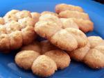 Pressed Peanut Butter Cookies 1 recipe