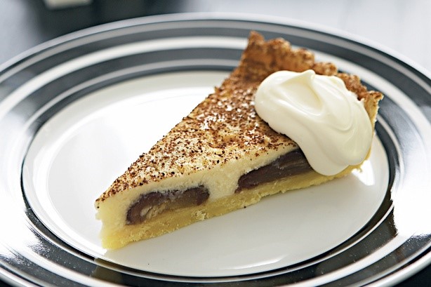 American Mascarpone And Fresh Date Tart Recipe Dessert