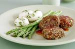 American Lentil and Beef Rissoles With Tiny Potatoes Recipe Appetizer