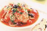 Italian Chicken Cacciatore Recipe 75 Appetizer