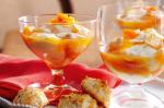 American Apricot Fools With Coconut Macaroons Recipe Dessert