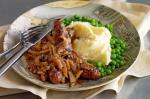 American Sausages With Onion And Mustard Gravy Recipe Appetizer