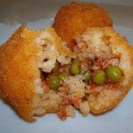 American Rice Arancini with the Meat Sauce Appetizer