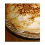 American Coconut Cream Meringue Pie Dessert