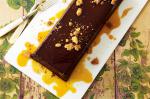 American Bunet piedmontese Chocolate Terrine Recipe Dessert